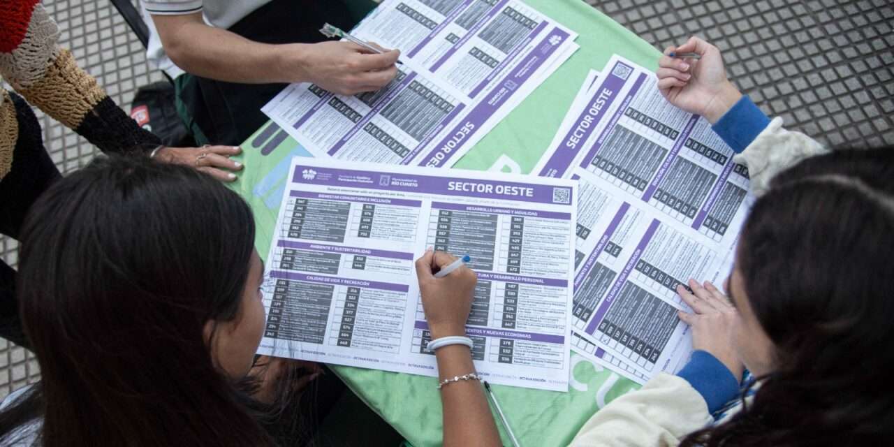 Presupuesto Participativo: última semana para elegir entre más de mil proyectos