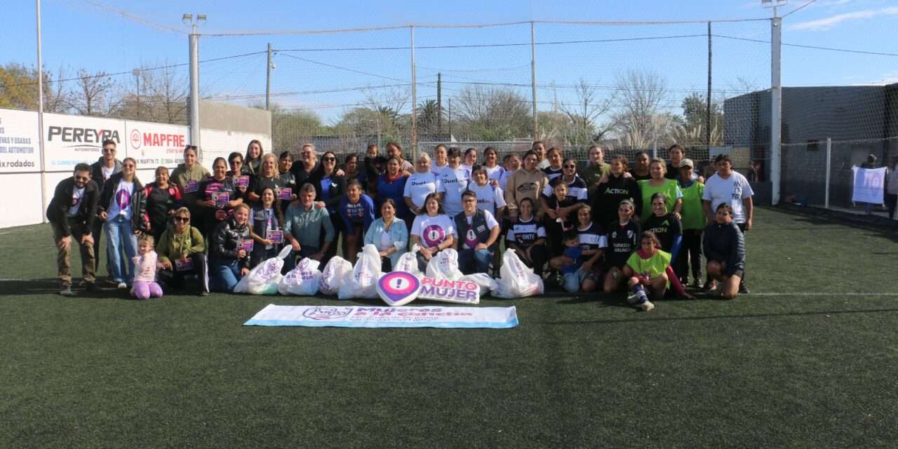 La Carlota: debutó el programa Mujeres a la Cancha en el departamento Juárez Celman