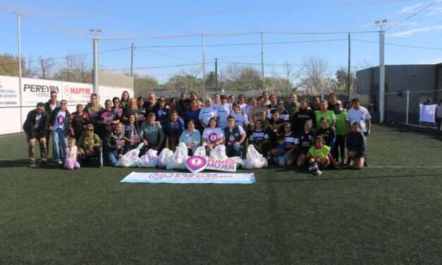 La Carlota: debutó el programa Mujeres a la Cancha en el departamento Juárez Celman