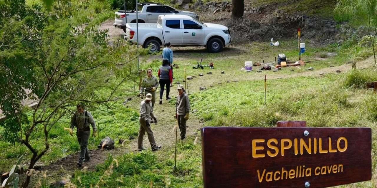 Se inauguró el sendero «El Monte nos Une» en Embalse