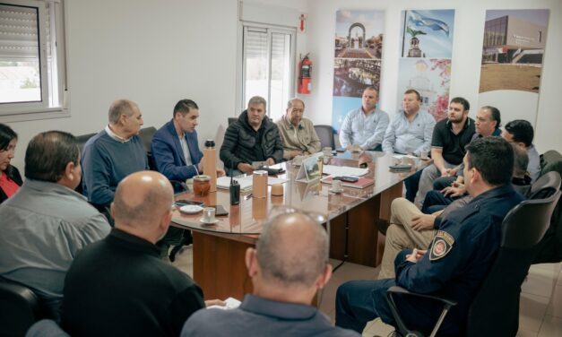 Río Cuarto: Referentes del Gremio de Comercio visitaron la Central de Monitoreo