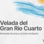 Esperando el 25: se realizan las tradicionales Velada de Gala y Peña Patria en el Gran Río Cuarto
