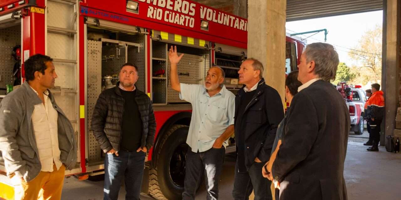 Río Cuarto: en lo que va del 2025, el Municipio aportó más de $ 236 millones a Bomberos Voluntarios