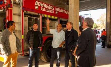 Río Cuarto: en lo que va del 2025, el Municipio aportó más de $ 236 millones a Bomberos Voluntarios