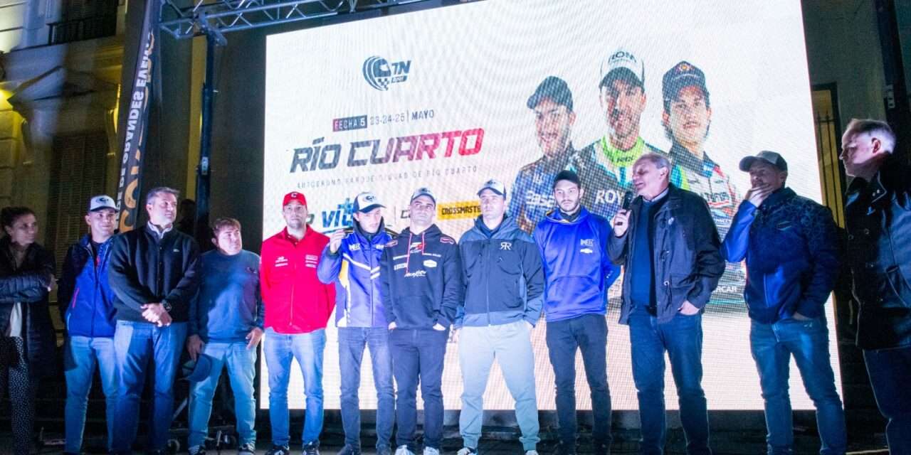 Rio Cuarto: los motores del TN rugieron en el centro de la ciudad
