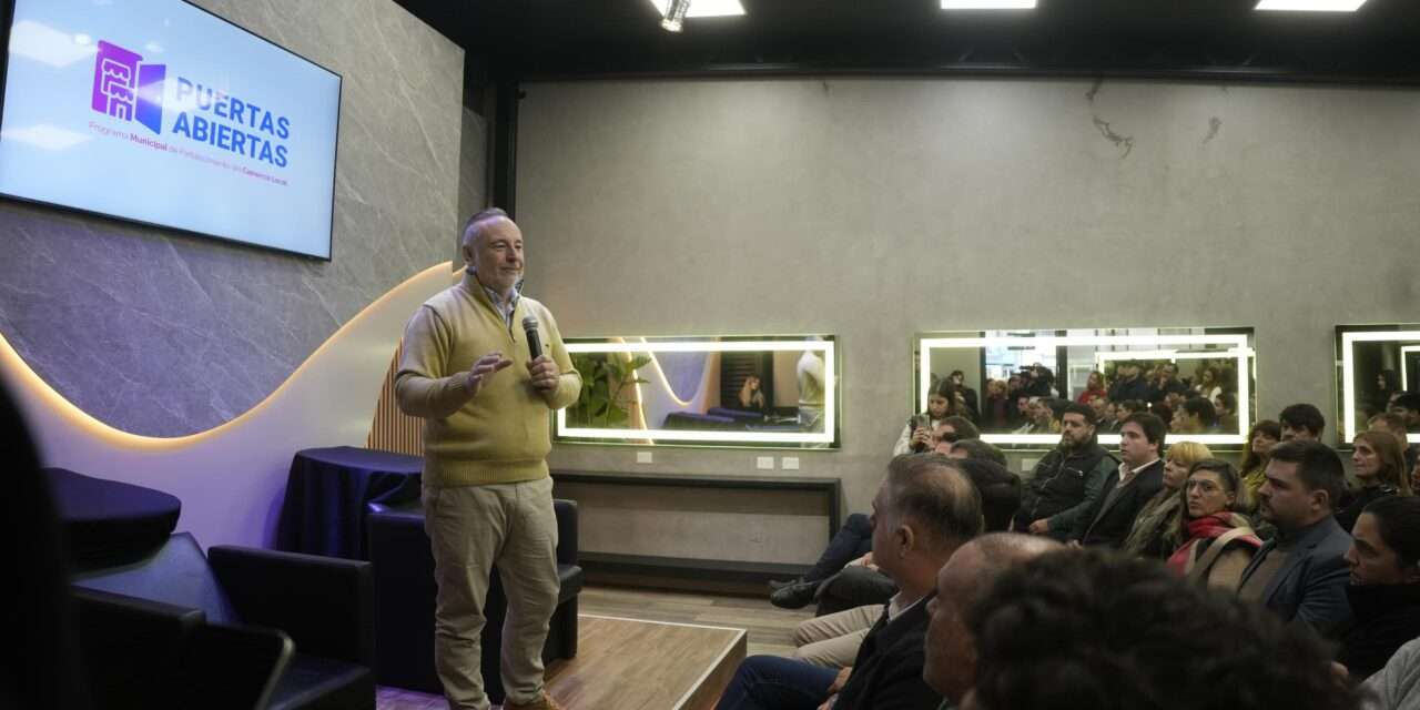 Villa María: el municipio presentó el programa «Puertas Abiertas» para fortalecer el comercio local