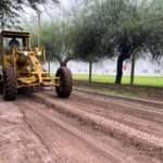 Villa Nueva: Continúan los trabajos de mantenimiento de calles de tierra
