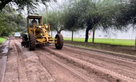 Villa Nueva: Continúan los trabajos de mantenimiento de calles de tierra