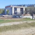 Avanza la construcción de la nueva sede comunal en Las Albahacas