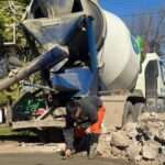 Bacheo en General Cabrera