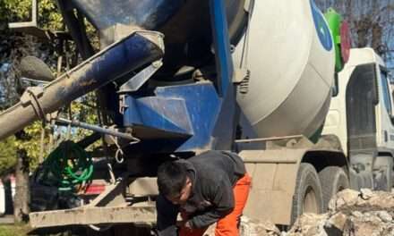 Bacheo en General Cabrera