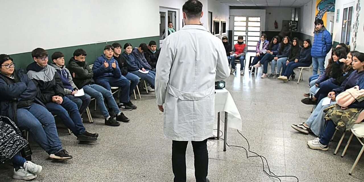 Alejandro Roca: se realizó una charla sobre educación sexual integral