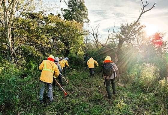 Ucacha: jornada de capacitación e intercambio de experiencias en la Laguna La Felipa