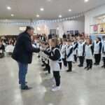 Estudiantes de Ucacha realizaron la promesa de lealtad a la Bandera Argentina