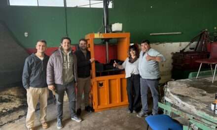 Serrano incorpora nueva prensa para la Planta de Tratamiento de Residuos Sólidos