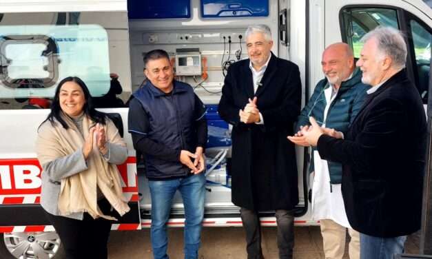 El Hospital San Antonio de La Carlota incorporó una ambulancia de alta complejidad