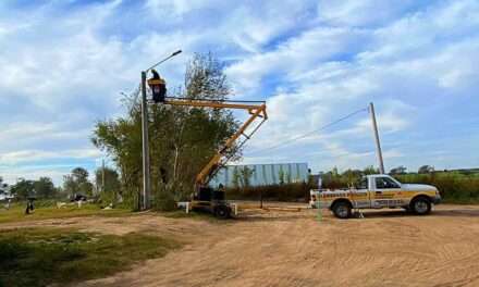 Nuevas luminarias mejoran la seguridad en Alejandro Roca