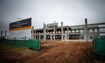 San Francisco: La construcción de la Sede Regional de la Universidad Provincial tiene un avance del 30%