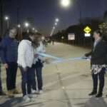 Villa María: Accastello inauguró la obra de pavimentación e iluminación led en Av. Lorenzo Gilli