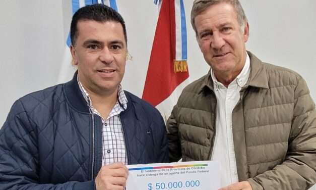 Aporte Provincial de 50 Millones de Pesos para Mejoras en Arias