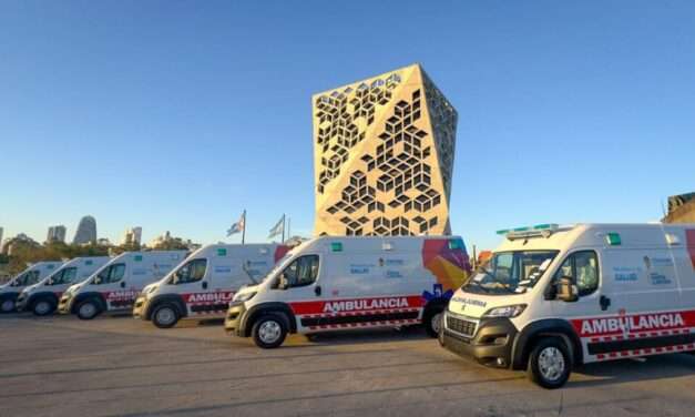 Córdoba fortalece su sistema de salud con 66 nuevas ambulancias de alta complejidad