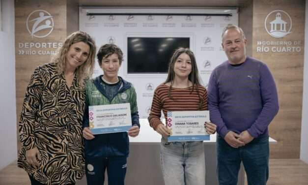 Río Cuarto: Se conocieron los beneficiarios de las Becas Deportivas 2025