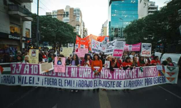10 años de Ni Una Menos: pese al operativo policial, una multitud marchó en Córdoba contra la violencia de género