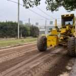 Villa Nueva: El municipio realiza trabajos de mantenimiento de calles en barrios e ingresos a la ciudad