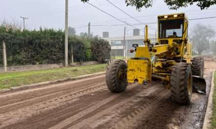 Villa Nueva: El municipio realiza trabajos de mantenimiento de calles en barrios e ingresos a la ciudad