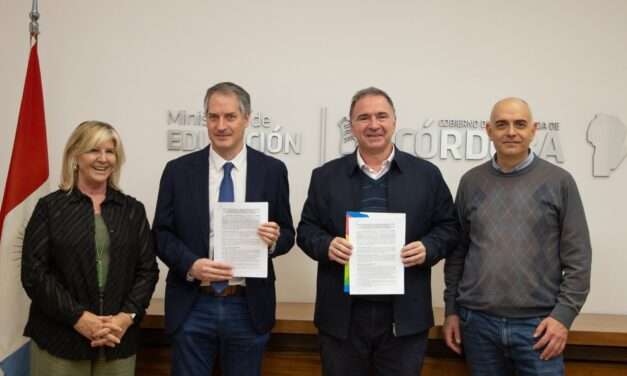 Educación y Vialidad fortalecen la formación técnica en Córdoba