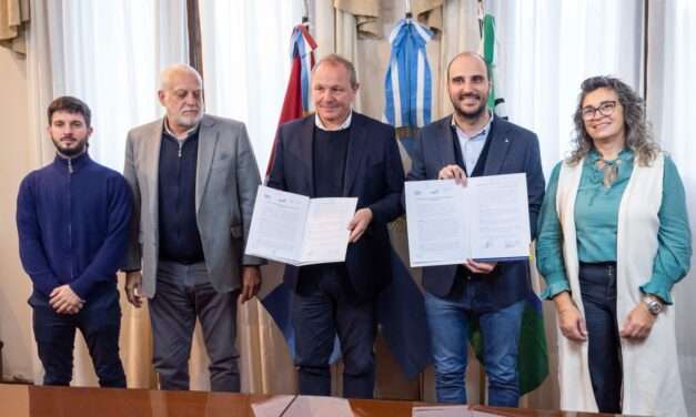 Río Cuarto firmó un convenio con la Agencia Córdoba Joven