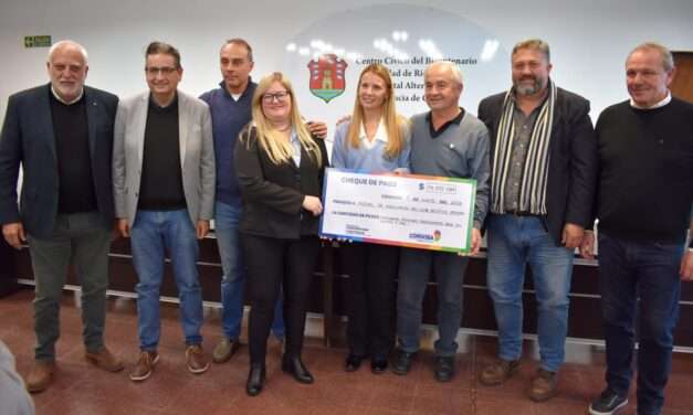 Brandán entregó aportes a cooperativas y mutuales del departamento Río Cuarto y Juárez Celman