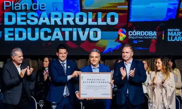 ”Argentinos por la Educación” distinguió a Córdoba por sus logros