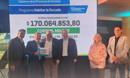 Coronel Moldes: Más obras para seguir fortaleciendo la educación pública