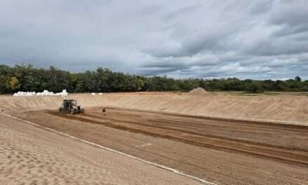 Almafuerte: Avanza la obra de saneamiento cloacal que beneficiará a 16 mil habitantes