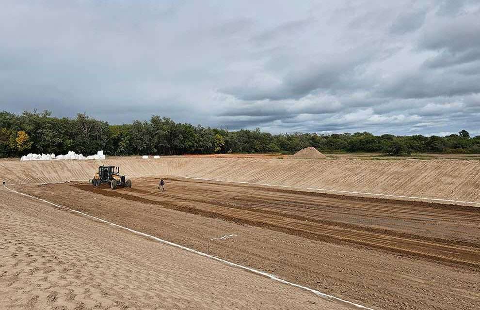 Almafuerte: Avanza la obra de saneamiento cloacal que beneficiará a 16 mil habitantes