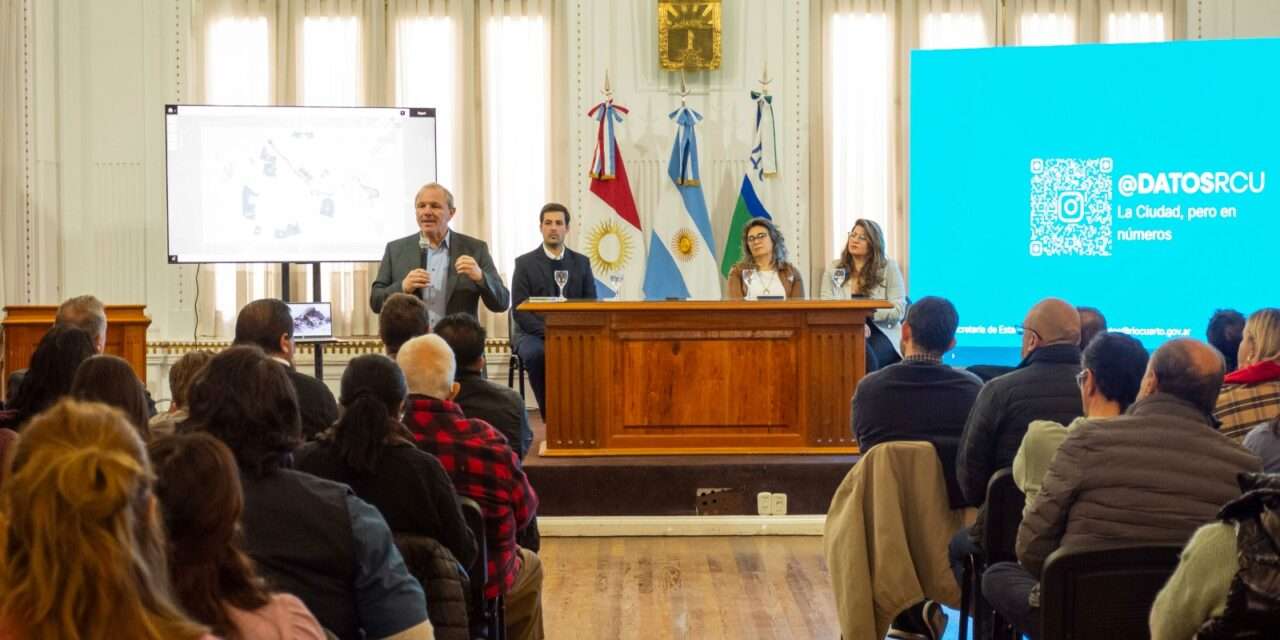 Río Cuarto: se presentaron los datos del relevamiento «La Muni en tu Barrio»