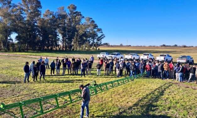Adelia María: se realizó el curso de operarios de equipos de pulverización terrestre de fitosanitarios