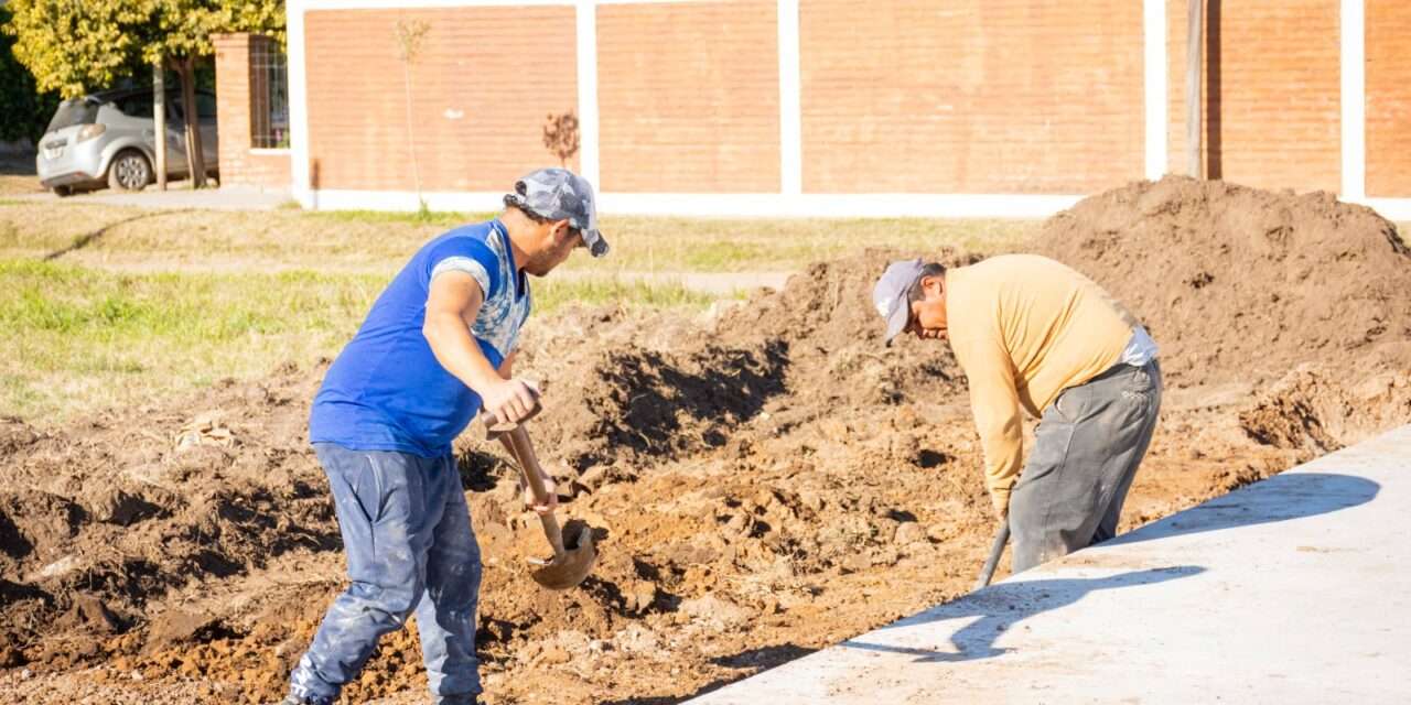 Río Cuarto: Avanza la construcción de los dos nuevos Polideportivo Sociales en la ciudad