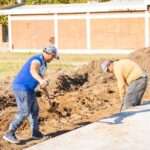 Río Cuarto: Avanza la construcción de los dos nuevos Polideportivo Sociales en la ciudad