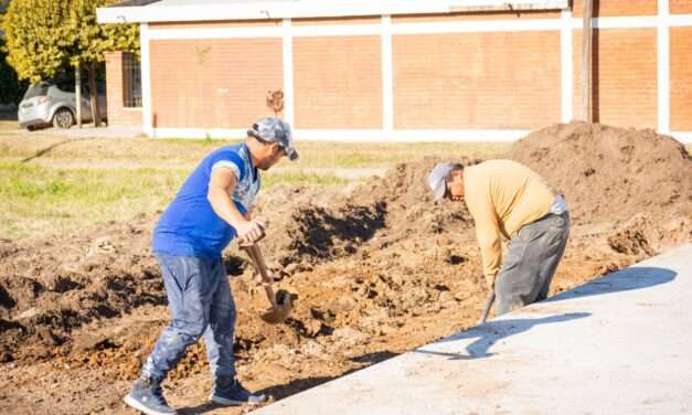 Río Cuarto: Avanza la construcción de los dos nuevos Polideportivo Sociales en la ciudad