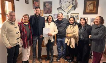 Villa Nueva realizó una restitución histórica a la comunidad Comechingón