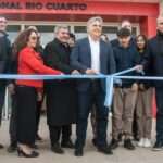 Llaryora y De Rivas habilitaron otra Escuela con orientación en nuevas tecnologías aplicadas al agro