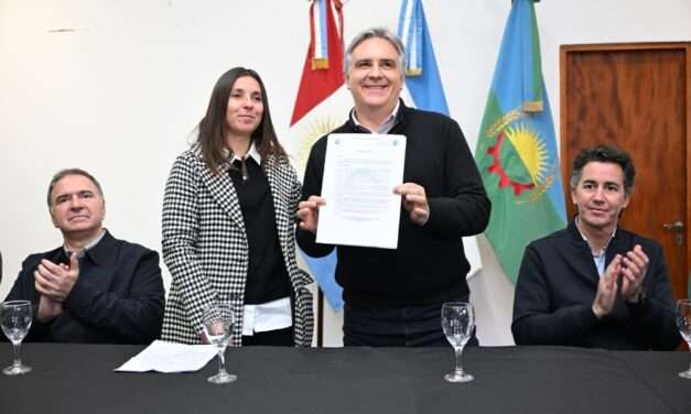 Histórica inversión provincial en Buchardo: gas, agua, educación y obra pública