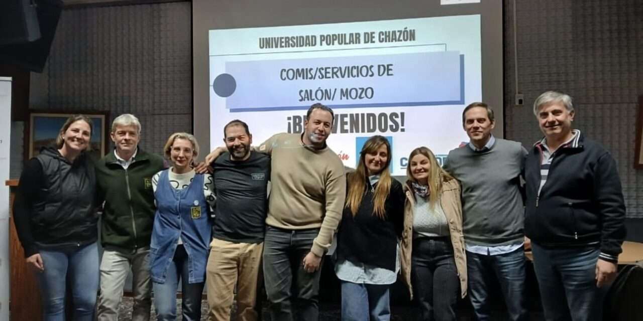 Chazón presentó los talleres de capacitación 2025 en articulación con el CEDER