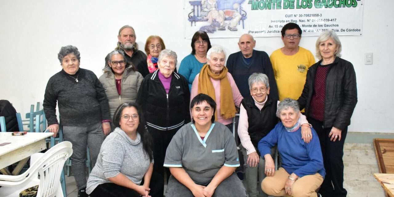 Monte de los Gauchos: comenzó la Colonia de Invierno para Adultos Mayores