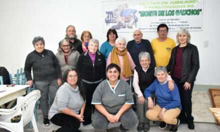 Monte de los Gauchos: comenzó la Colonia de Invierno para Adultos Mayores