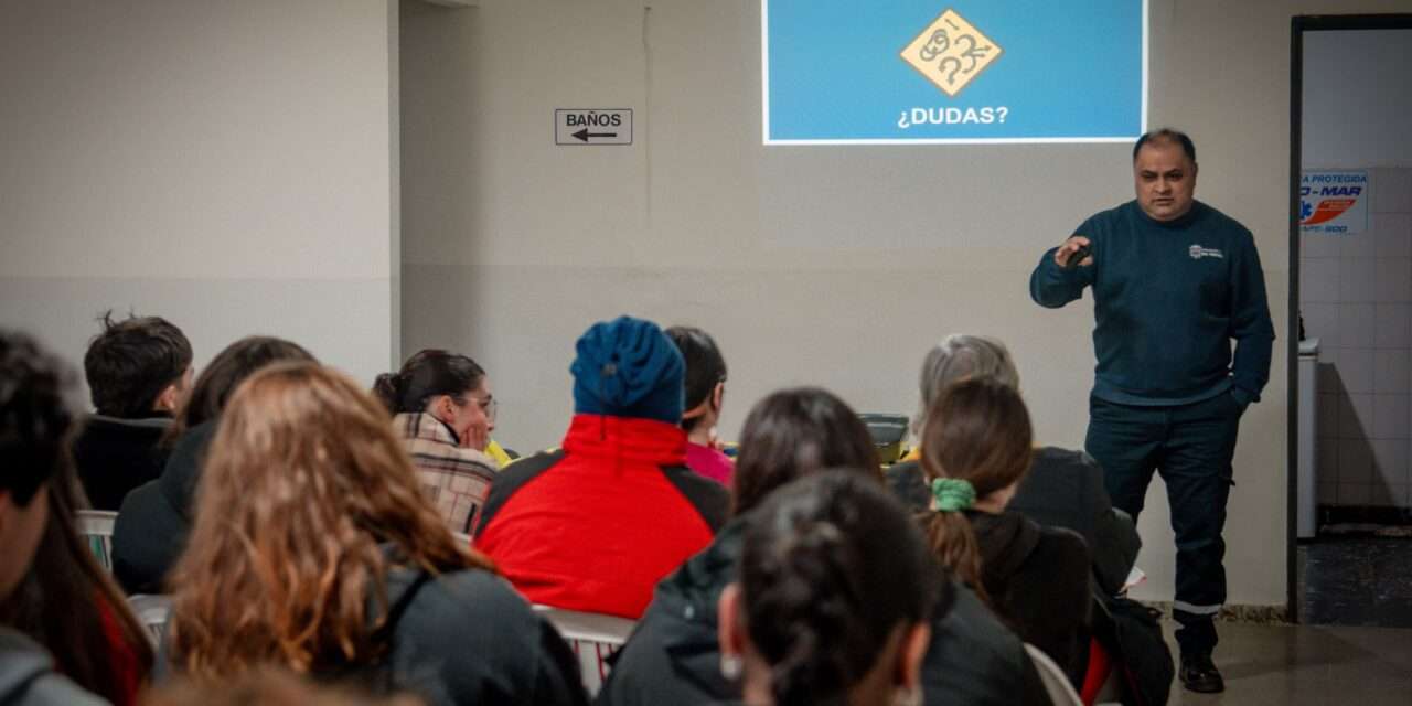 Se dictó el cuarto curso de educación vial en los barrios de Río Tercero