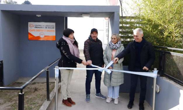 Villa Carlos Paz: se inauguró el nuevo CAPS distrito norte en barrio Villa del Lago