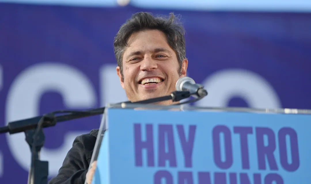 Kicillof lanzó el espacio “Derecho al Futuro”, con críticas a Milei y un llamado de unidad al peronismo